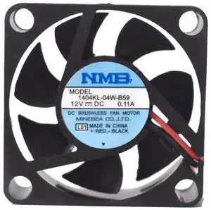 1404KL-04W-B59 12V 0.11A 3510 Cooling Fan, 35X35X10MM 2-Wire