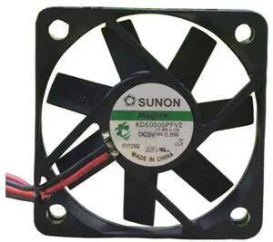 KDE0505PFV2 5V 0.8W 5010 Cooling Fan,50X50X10MM 2-Wire