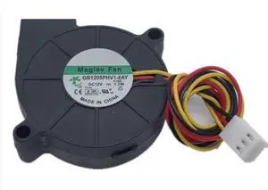 GB1205PHV1-8AY DC12V 1.2W 50X50X15mm 3-Wire Cooling Fan