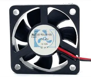 RDL5015S DC12V 0.12A 50X50X15mm 2-Wire Cooling Fan