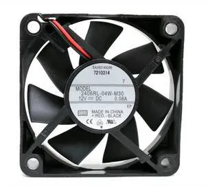 2406RL-04W-M30 12VDC 0.08A 60X60X15mm 2-Wire Cooling Fan