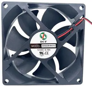 for DD92DBVM-012 DC12V 0.16A Fan - 9025 9CM 2-Wire Cooling Fan 90X90X25MM