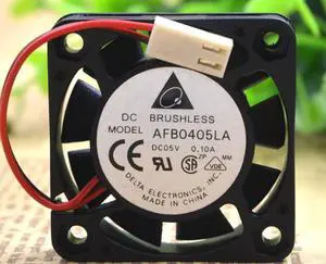 AFB0405LA 40x40x10mm 5V 0.1A 4CM 2-Wire Cooling Fan