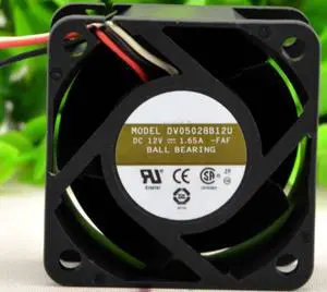 for DV05028B12U 12V 1.65A 15000RPM 50X50X28MM 3-Wire Cooling Fan
