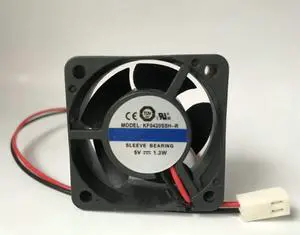 for KF0420S5H-R 5V 1.3W 40X40X20MM 2-Wire Cooling Fan