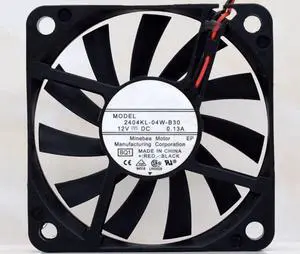 for 2404KL-04W-B30 12V 0.13A 60X60X10MM 2-Wire Cooling Fan
