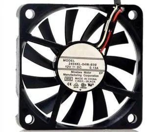 for 2404KL-04W-B39 12V 0.13A 60X60X10MM 3-Wire Cooling Fan