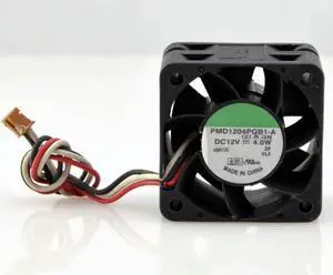 for PMD1204PQB1-A 12V 0.33A 4.0W 9500RPM 40X40X28MM 3-Wire Cooling Fan