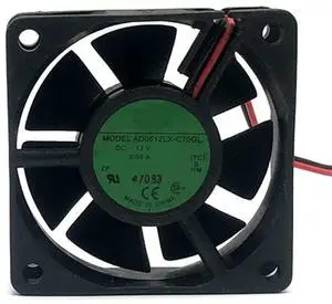 for AD0612LX-C70GL 12V 0.08A 60X60X20MM 2-Wire Cooling Fan