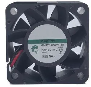 for GM1204PQV1-8A 12V 0.24A 2.8W 9200RPM 40X40X28MM 2-Wire Cooling Fan