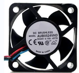 for AUB0524VHD 24V 0.15A 50X50X20MM 3-Wire Cooling Fan for AUB0524VHD 24V 0.15A 50X50X20MM 3-Wire Cooling Fan