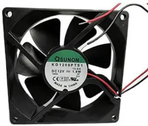 for KD1209PTS1 9CM 12V 1.9W 9025 90X90X25MM 2-wire cooling fan