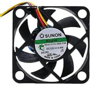 for HA40101V4-0000-C99 12V 0.8W 40X40X10MM 3-wire cooling fan