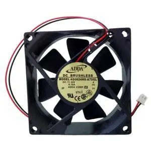 for AD0824HS-A70GL 24V 0.16A 80X80X25MM 2-wire cooling fan