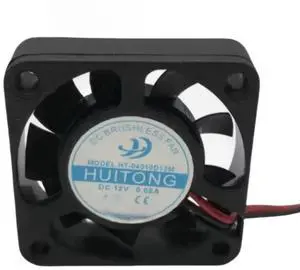 for HT-04010D12M 12V 0.08A 40X40X10MM 2-Wire Cooling Fan