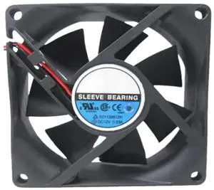 for S01138812H 12V 0.23A 80X80X25MM 2 -wire cooling fan