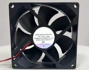 for RS9225B24VH-A 24V 0.25A 92X92X25MM 2-Wire Cooling Fan