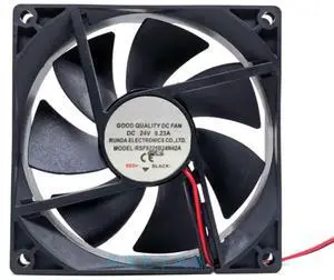 for RSF9225B24N42A 24V 0.23A 92X92X25MM 2-Wire Cooling Fan