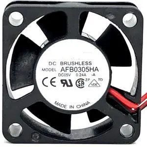 for AFB0305HA 5V 0.24A 30X30X10MM 2-Wire Cooling Fan