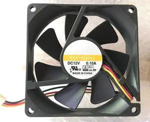 for FD128020LL 12V 0.10A 80X80X20MM 3-Wire Cooling Fan