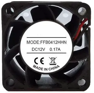 for FFB0412HHN 12V 0.17A 40X40X28MM 2-Wire Cooling Fan