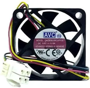 13.6V 0.15A 50X50X15MM 4-Wire Cooling Fan