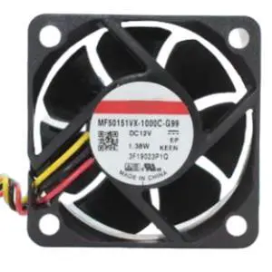 MF50151VX-1000C-G99 12V 1.38W 50X50X15MM 3-Wire Cooling Fan