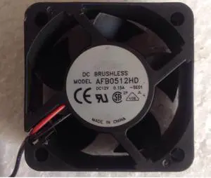 for AFB0512HD 12V 0.15A 7800RPM 20.3CFM 50X50X20MM 2-Wire Cooling Fan