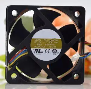 for 5020 5CM 5V 0.50A DS05020B05H 5cm 4-Wire high air Volume Chassis Fan