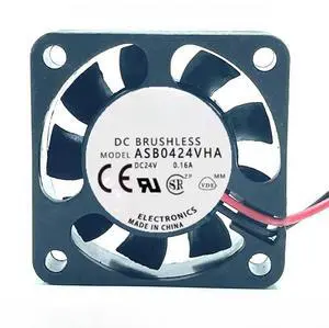 for ASB0424VHA 4010 24V 0.16A 4CM/cm Inverter high air Flow Cooling Fan