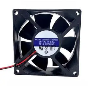 for 8025 12V 0.7A 8cm 4-Wire Violent Computer case Fan DS08025T12UP033
