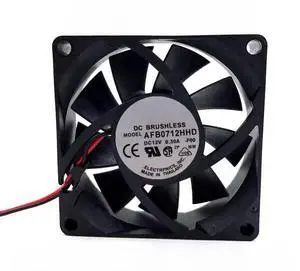 for AFB0712HHD 12V 0.30A 7020 7CM/cm Dual Ball Bearing Computer CPU Fan