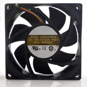 for 9025 9CM DASA0925B2S 12V 2.0A HP ML350G6 Server Temperature Controlled Fan