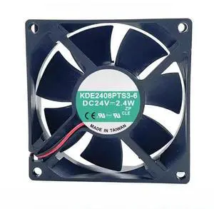 for 8025 KDE2408PTS3-6 24V 2.4W Inverter Fan 80 * 80 * 25MM