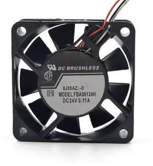 for FBA06T24H 6015 DC24V 0.11A Inverter Cooling Fan