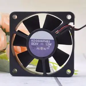 for 6015 5V 1.2W 6cm KD0506PHB3 Hard Disk Recorder USB Cooling Fan