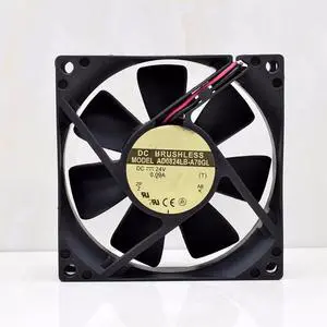 for 8025 24V 0.09A 8CM/cm Silent Frequency Converter Fan AD0824LB-A70GL