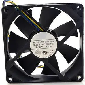 for PV902512PPSF 12V 0.40A 9CM 9025 4-Wire PWM Chassis CPU Cooling Fan