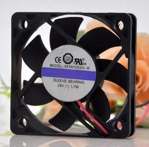 for KF0510S2H-R 5010 24V 1.7W 5CM Ultra Quiet Industrial Frequency Converter Cooling Fan