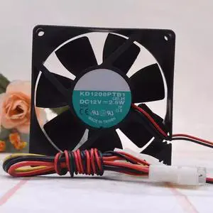 for KD1208PTB1 12V 2.5W 8025 8cm Battery Charger Power Fan