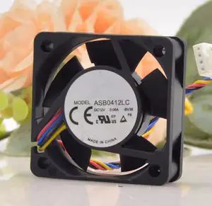 for ASB0412LC 4CM 12V 0.06A 4015 4-Wire Ultra Quiet Cooling Fan