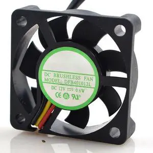 for 4cm 4010 DFB401012L 12V 0.6W Double Ball Ultra Silent Cooling Fan