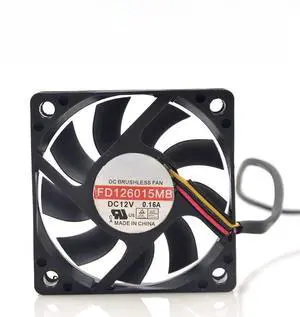 for 6015 12V 0.14A FD126015MB 6cm Cooling Fan HZDO