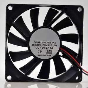 for 8015 8CM 12V 0.15A FSY81B12M Chassis Silent Cooling Fan