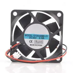 for 6CM Fan 6025 48V 0.18A GT0648MB-25 Amplifier Dual Ball Fan for 6CM Fan 6025 48V 0.18A GT0648MB-25 Amplifier Dual Ball Fan
