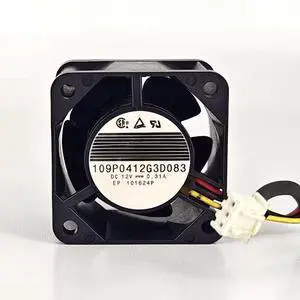 for 109P0412G3D083 4028 12V 0.31A Cooling Fan 4CM Three Wire Chassis