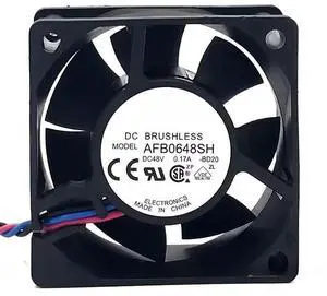 for 6025 AFB0648SH 48V 0.17A 6CM Inverter Silent Cooling Fan