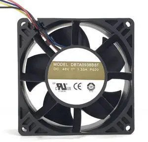 for 9CM Fan Power Supply Cooling Fan 4-Wire DBTA0938B8F 9238 48V 1.33A Violent