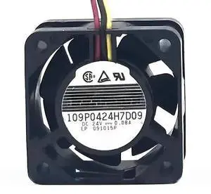 for 4015 109P0424H7D09 24V 0.08A 3-Wire Inverter Cooling Fan
