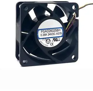 for 6CM cm 6025 24V PSAD26025BH high Wind Power Chassis Power Box Exhaust Fan Cooling Fan